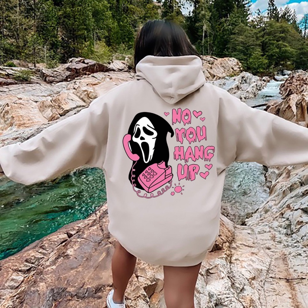 Scream/Ghostface Halloween hoodie oversized